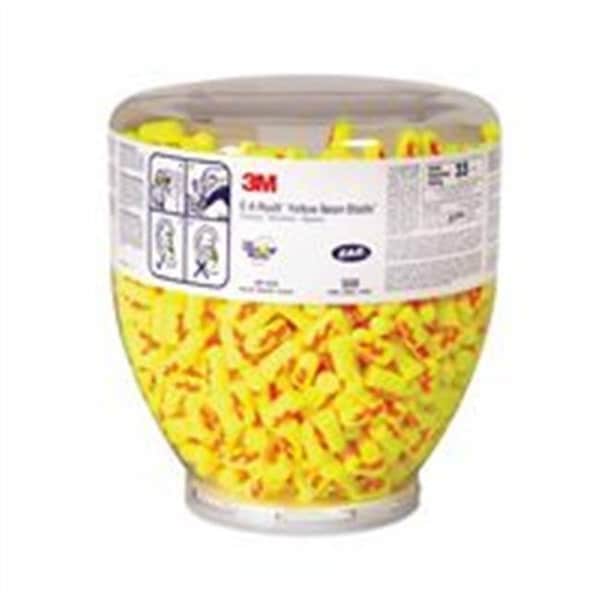 Ear Ear 247-391-1010 E-A-RsoFront Yellow Neon Blasts One Touch Dispenser Refill 391-1010; Regular Size 2000 Pr-Case 247-391-1010 - main